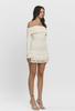 Brandy ruffle trim dress