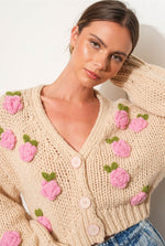 Call me rose cardigan