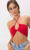 Candy Apple halter top